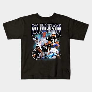 VINTAGE BO JACKSON BOOTLEG Kids T-Shirt